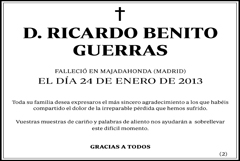 Ricardo Benito Guerras